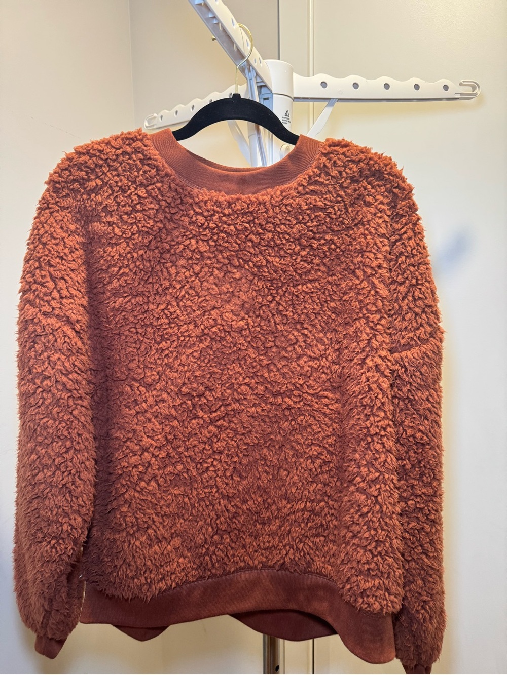 Secret Treasures Rust Sherpa Two-Piece Set